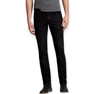 Ag Adriano Goldschmied Men's The Matchbox Slim Straight Black Jeans 31 (31x32)